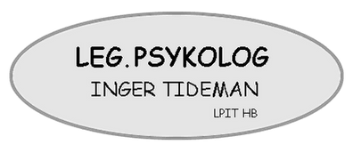 Psykolog LPIT Inger Tideman